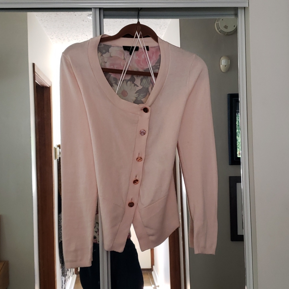 Ted Baker Jenifur Floral Cardigan/Ted Size 2 Small